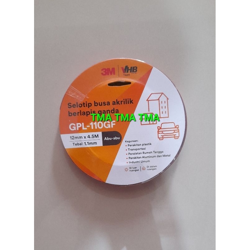 

Double Tape VHB 3M Super Kuat Super Lengket 12mm