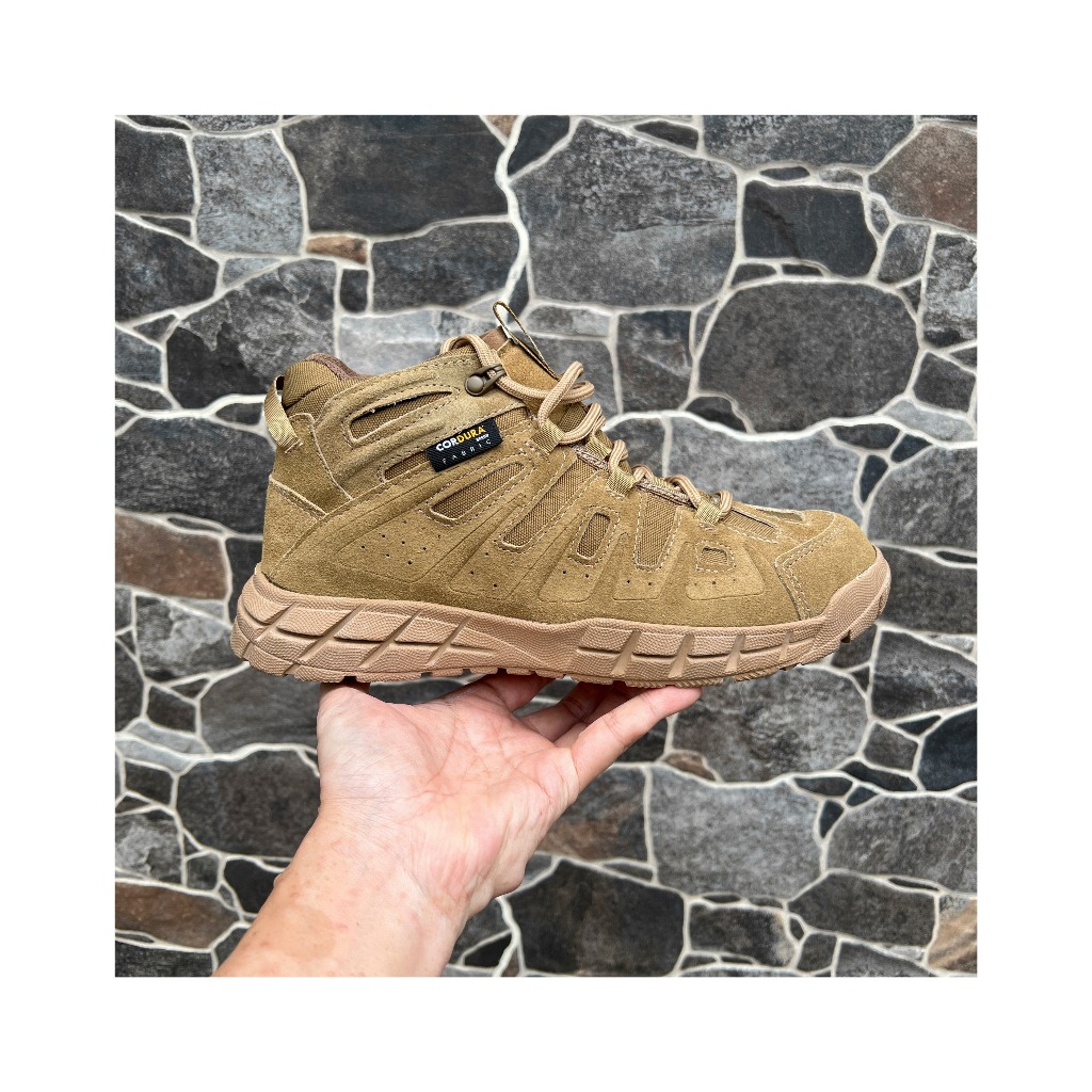 Sepatu ARMORY 6 Inci - Warna Cokelat / Coklat Coyote