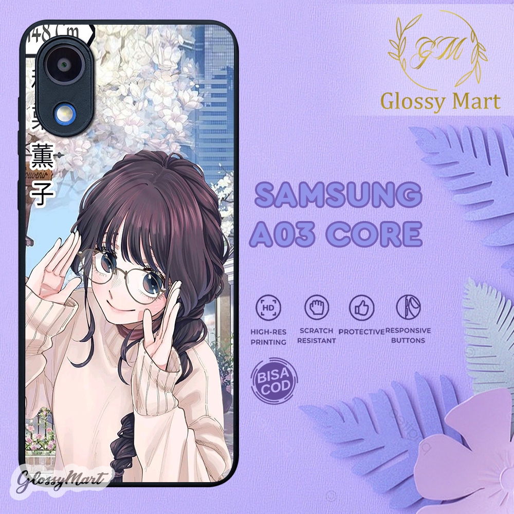 Case Samsung A03 Core [ Anime Cute Kaoruko ] Casing Samsung A03 Core Hardcase Softcase Glossy