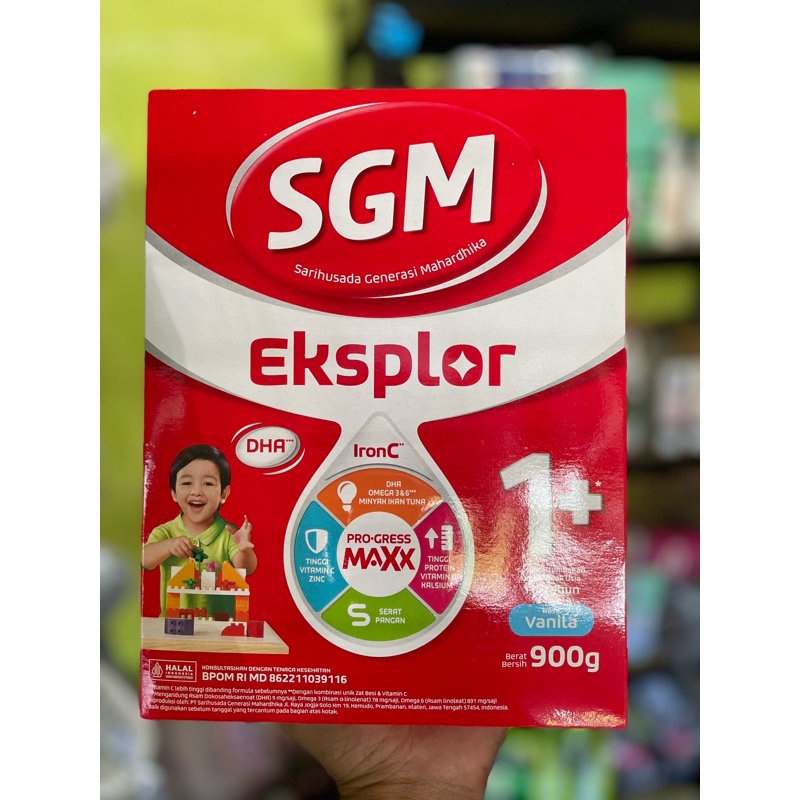 

SGM Eksplor 1+ dengan IronC Susu Pertumbuhan Rasa Madu 900GR x 4