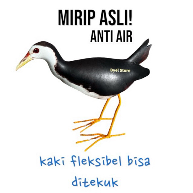 Patung pemikat burung ruak ruak sawah