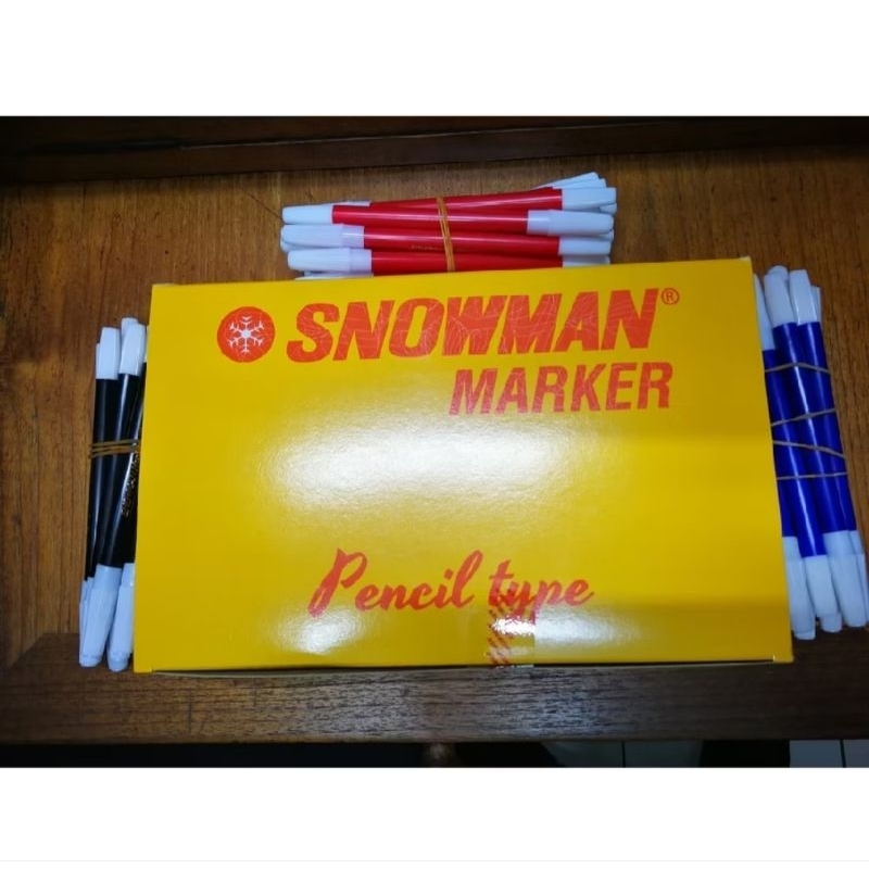 

SPIDOL KECIL SNOWMAN MARKER PENCIL TYPE