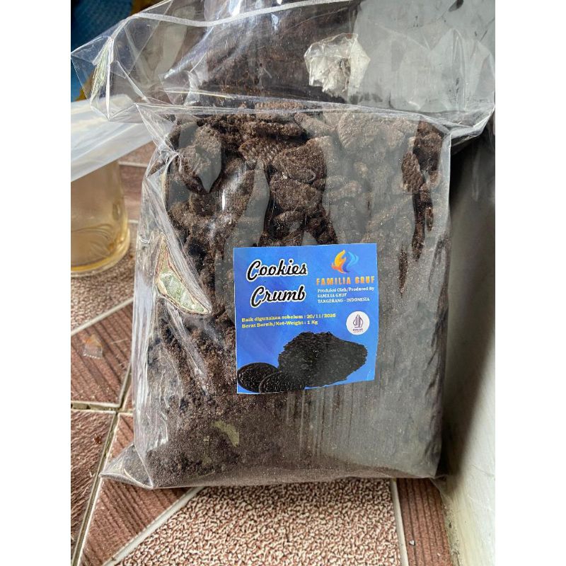 

Bubuk cookies crumb Oreo 1kg termurah