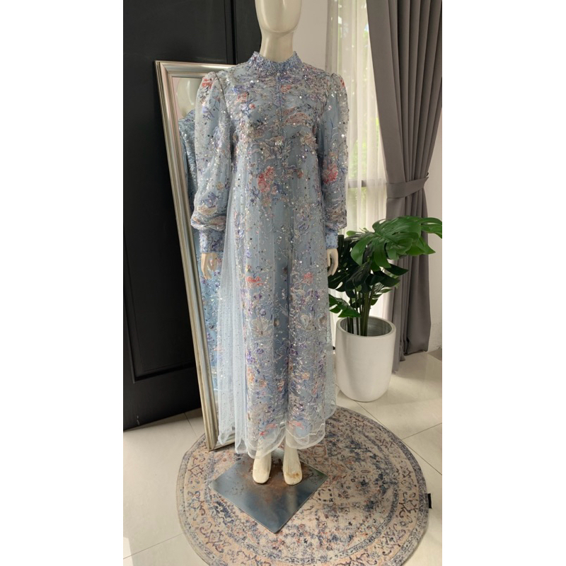 Clelia dress ice blue