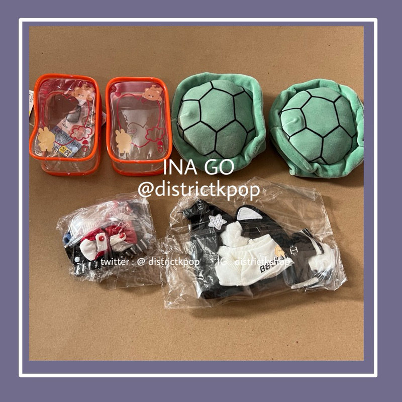 [READY STOCK] SKZOO OUTFIT SKZOO BBOKARI HAN QUOKKA / TURTLE CLOTHES / DOLL 10CM 20CM