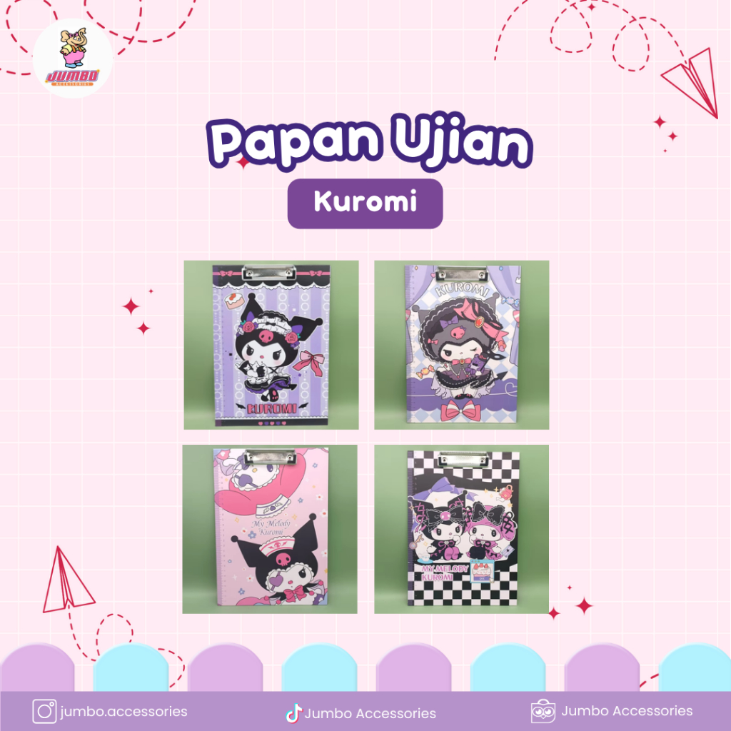 

Papan Ujian Karakter Jumbo Accessories