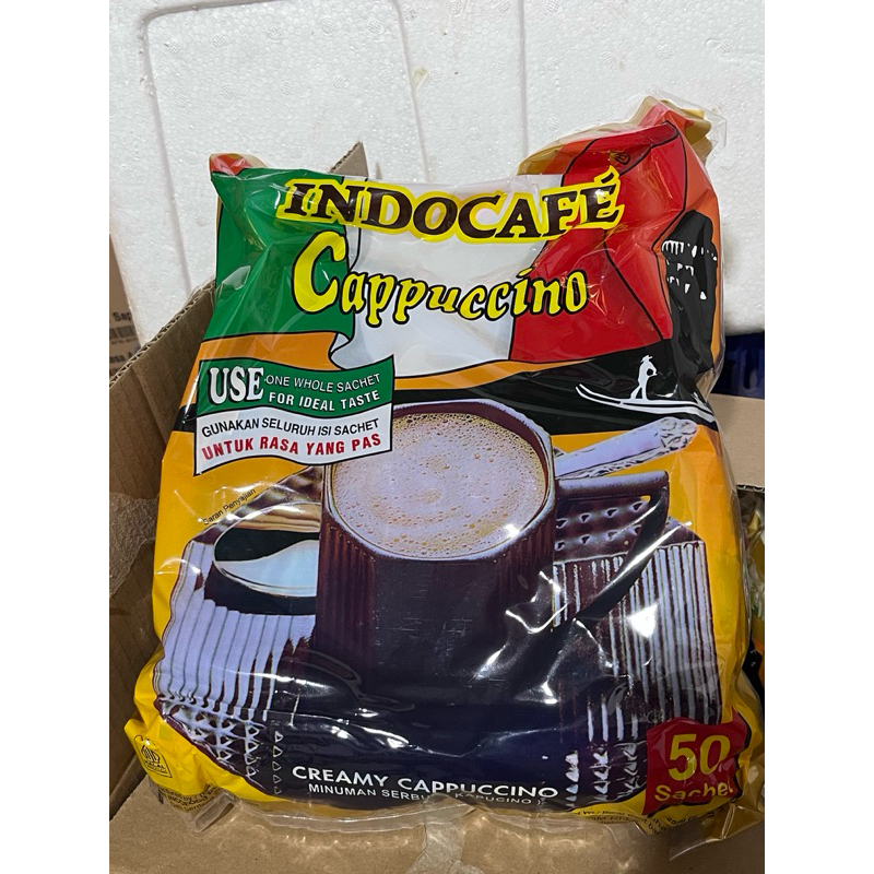 

Indocafe Capoucino Creamy Capppucino 50 sachets