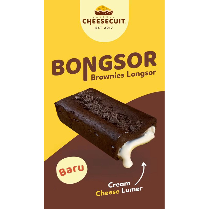 

CHEESECUIT BONGSOR (Brownies Longsor) - READY JAKARTA 27 April 2025