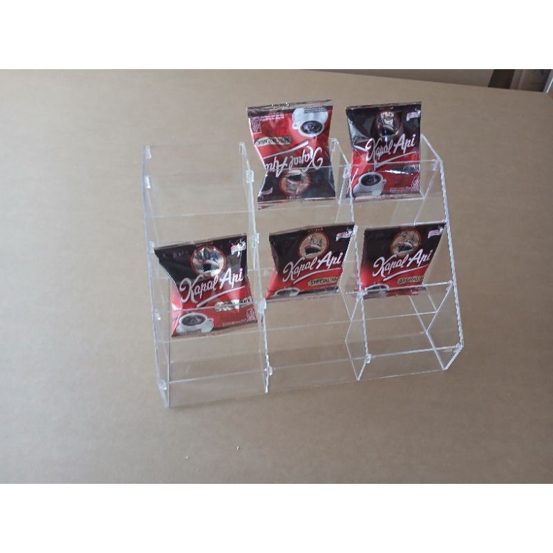 TEMPAT KOPI/DUSPLAY KOPI/AKRILIK TEMPAT KOPI/TEMPAT OBAT/WADAH KOPI/WADAH OBAT/RAK OBAY