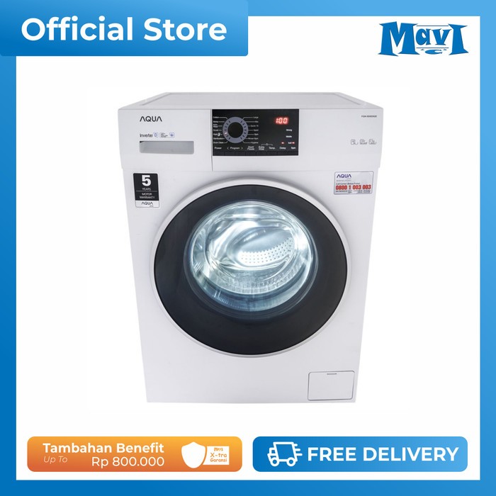 AQUA Japan Mesin Cuci Front Load 8,5 Kg FQW-850829QD