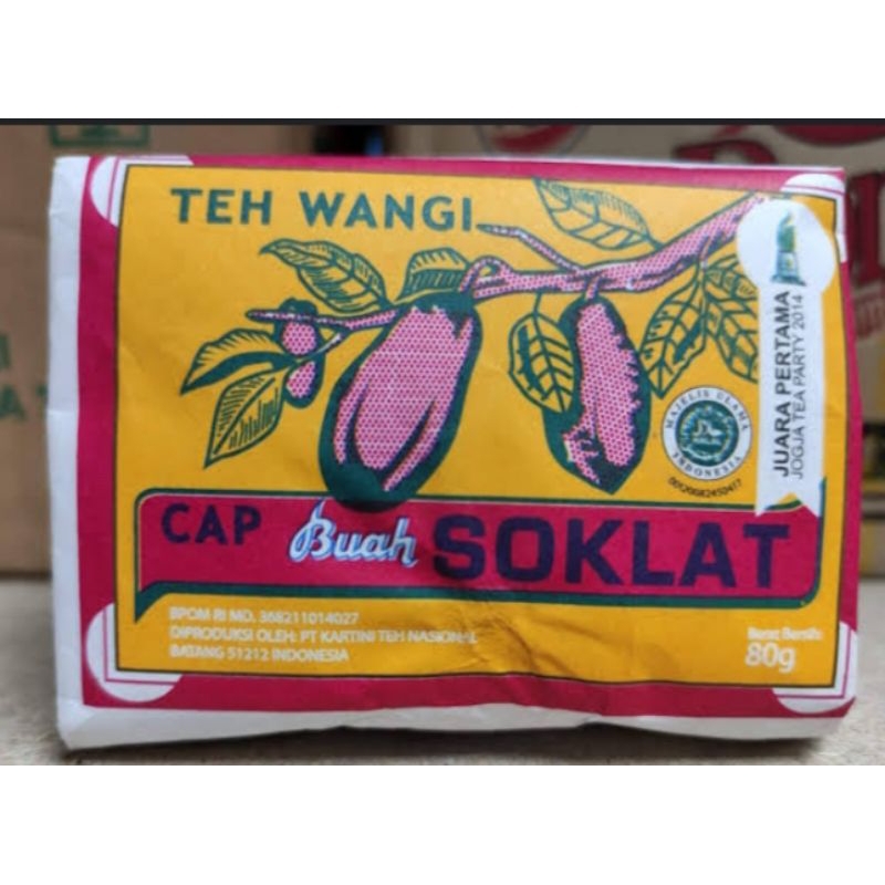 

teh cap buah soklat 80gr