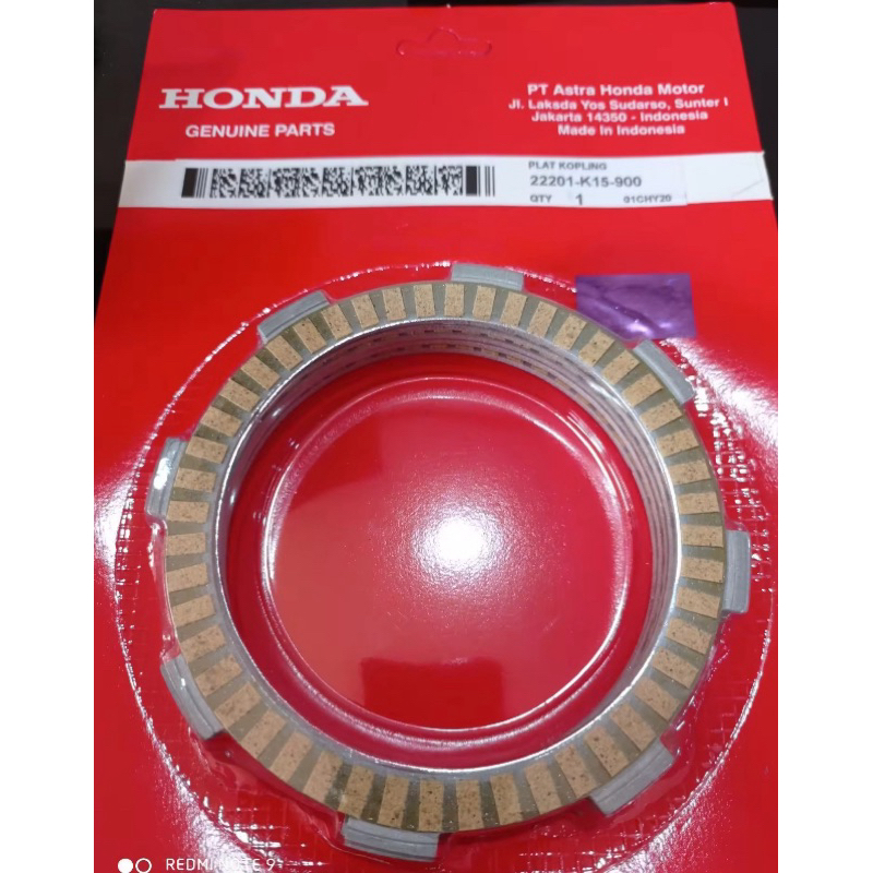 (GROSIR 3 PCS) plat kopling honda cb 150 r kampas kopling cbr150 k15