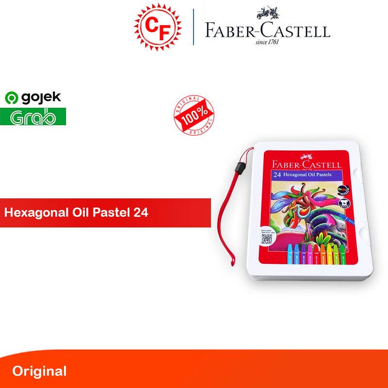 

Crayon Faber Castell Hexagonal Oil 24 Warna