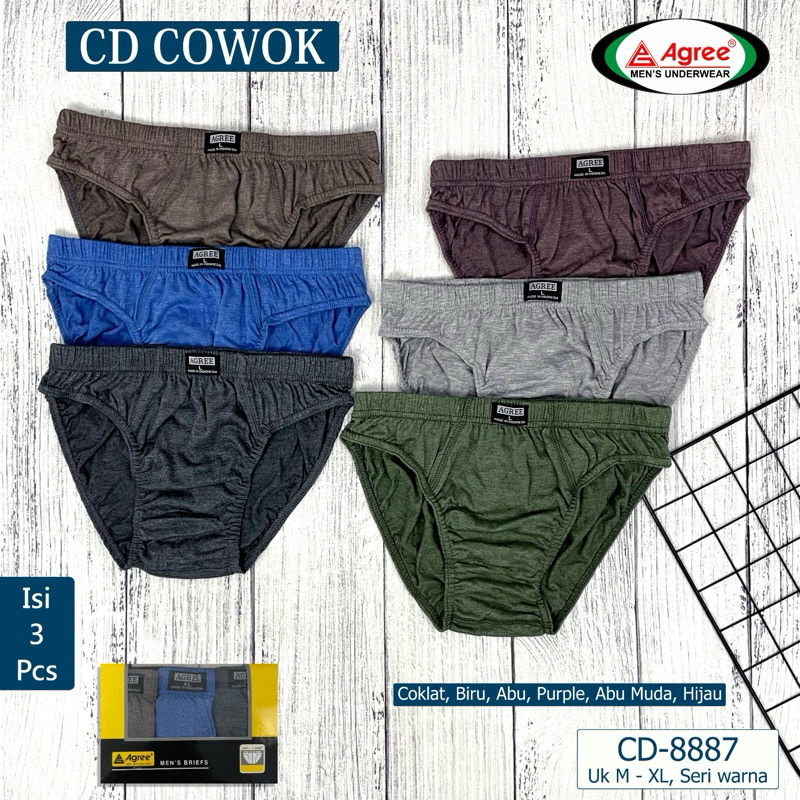 CELANA DALAM AGREE 8887,CD AGREE,CELANA DALAM COWOK DEWASA