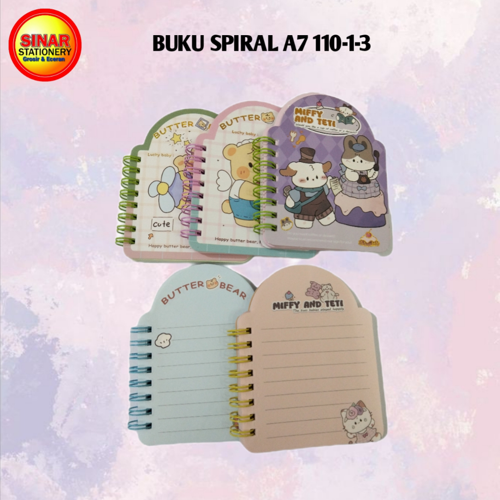 

Buku Spiral A7 110-1-3