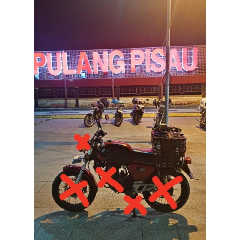 Body cb dream set rangka