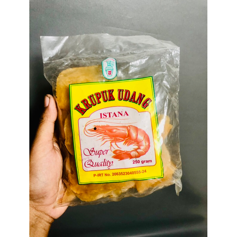 

Krupuk Udang Istana Potongan Besar