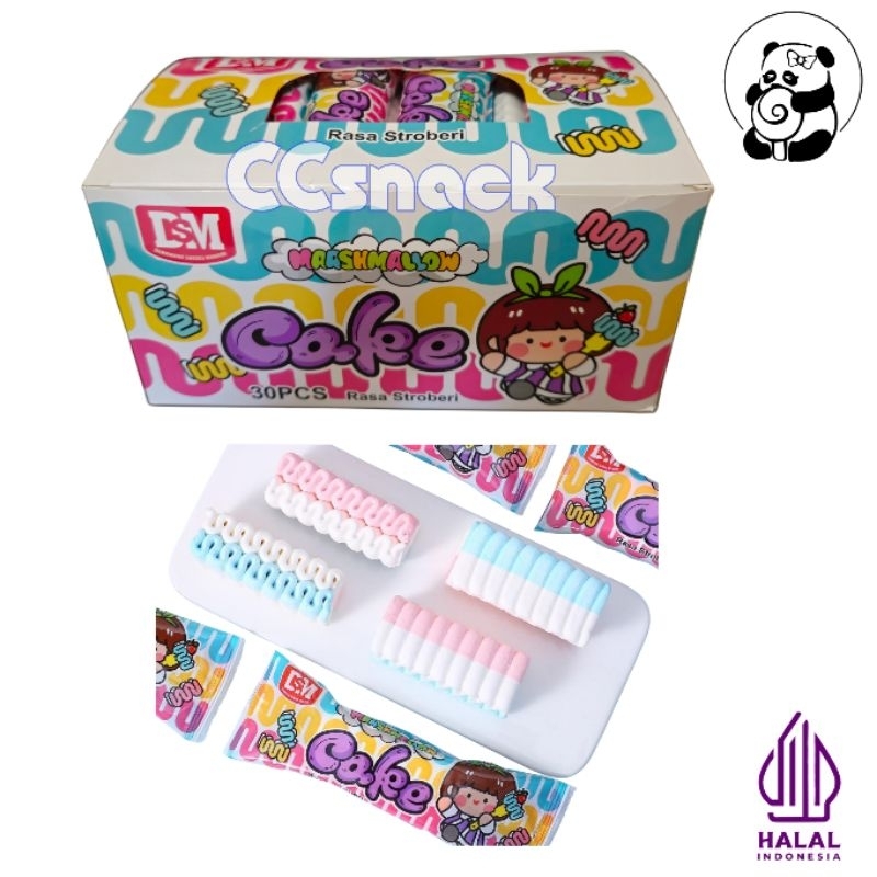 

DSM MARSHMALLOW CAKE BOX ISI 30