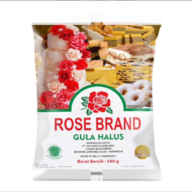 

Rose Brand Gula Halus 500 g