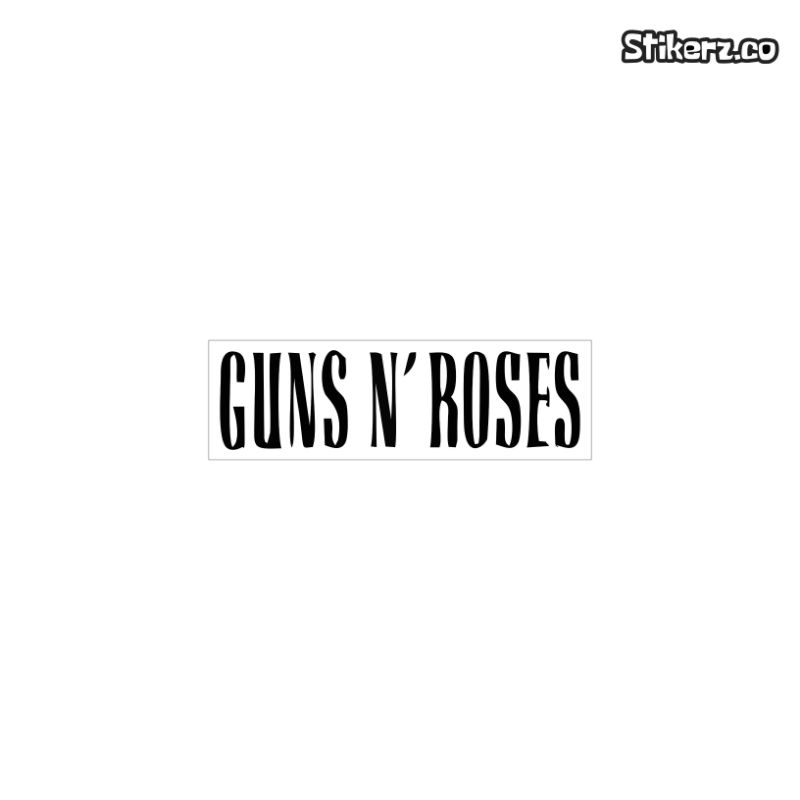 

STIKER BAND GUNSNROSES STIKER BRAND STIKER DISTRO LAPTOP HANDPHONE BOTOL MINUM HELM KOPER