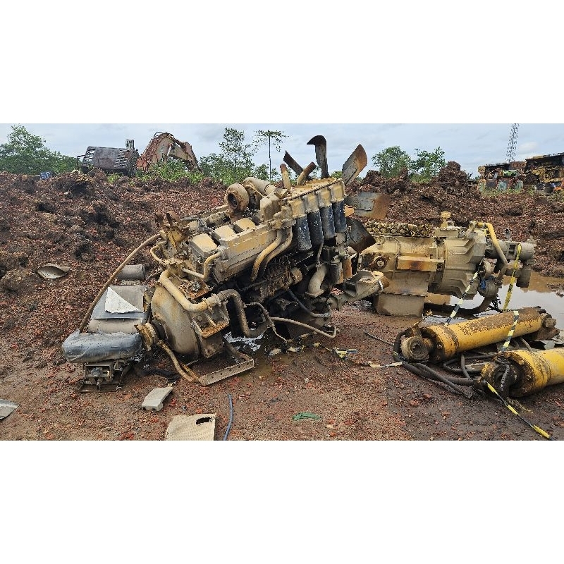 engine mesin komatsu hd785