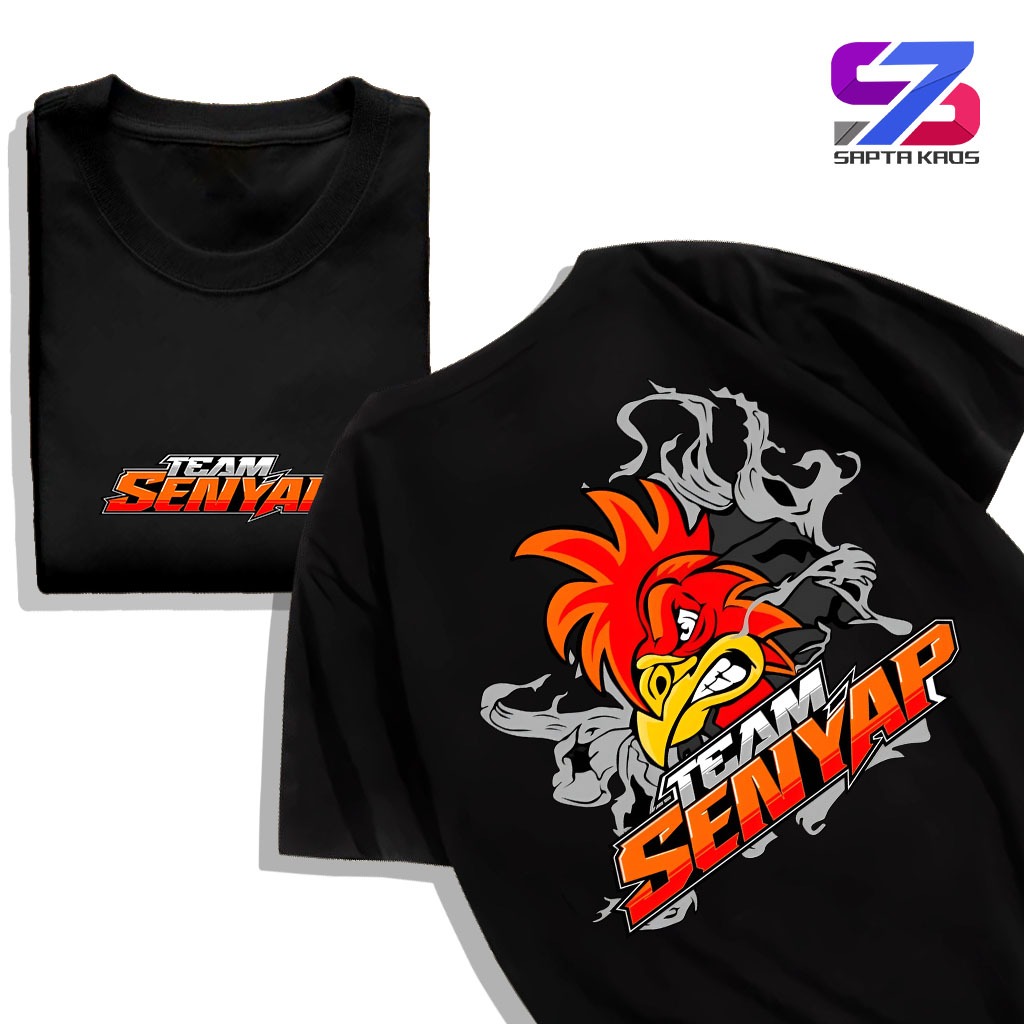 SPT189 KAOS TEAM SENYAP - T SHIRT TEAM SENYAP - TEAM SENYAP - KAOS PRIA COD SEHARI JADI