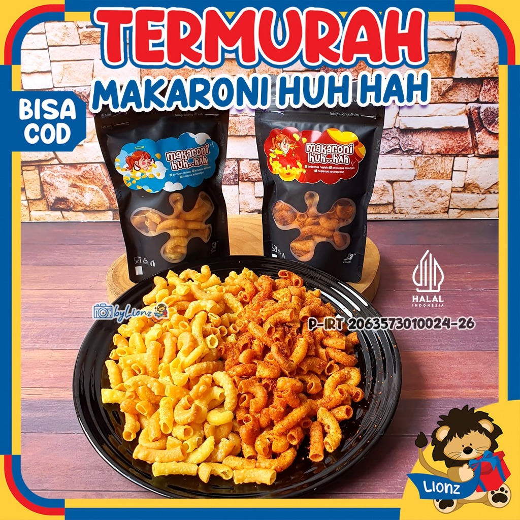 

Macaroni HUH HAH / snack makaroni