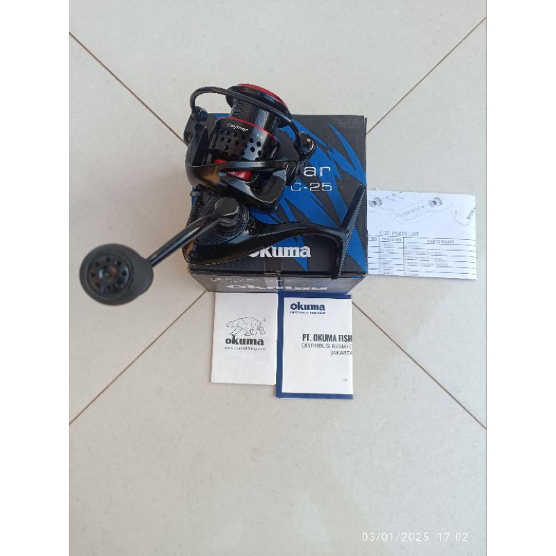 REEL OKUMA CEYMAR C25 (SECOND)