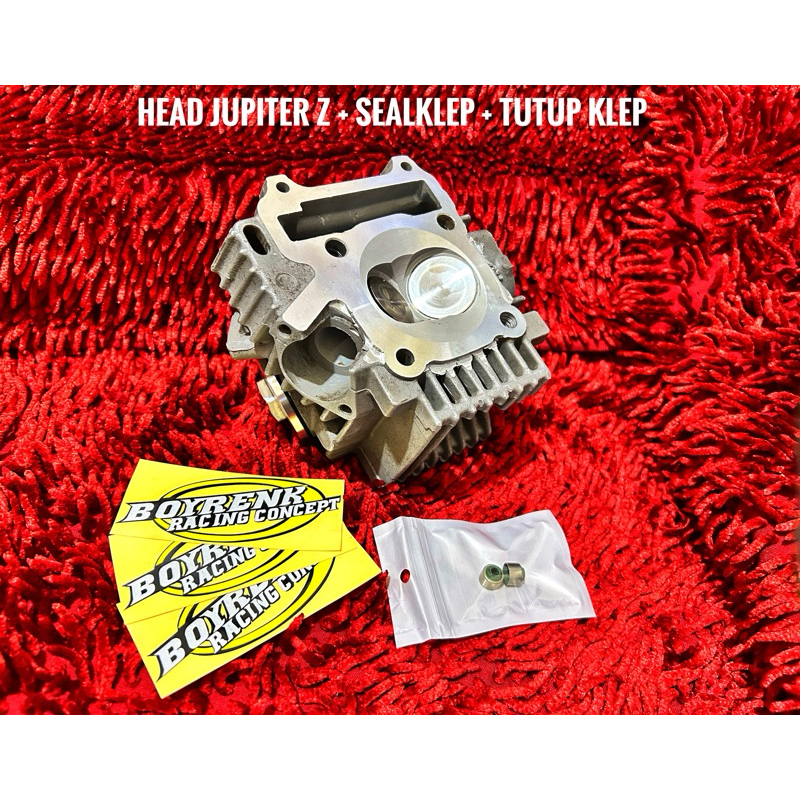 HEAD/KOP JUPITER - Z 5TN/5TP RACING - UKURAN KLEP 26/23 - 27/23 - 28/24 - 29/24 - 30/25 - BOYRENK