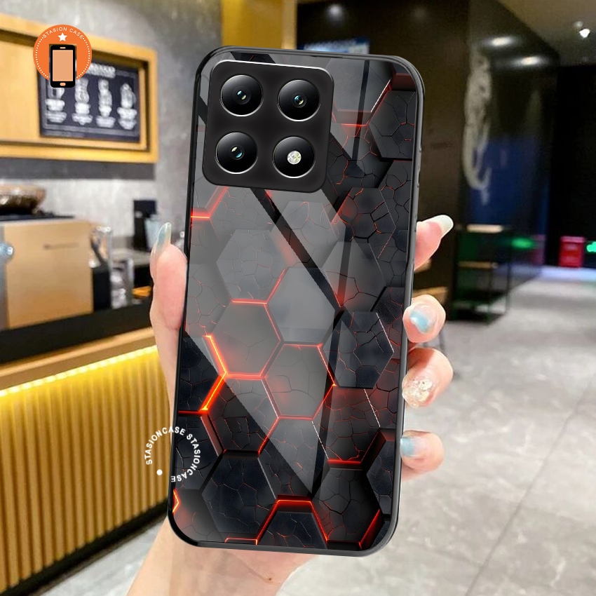 STC_SOFTCASE GLASS XIAOMI REDMI 14T Terbaru Casing hp redmi xiomi pelindung belakang kesing handphon