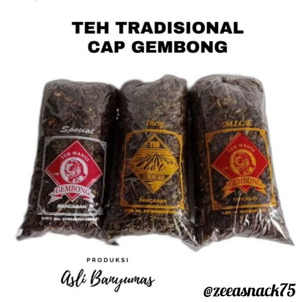 

(COD) TEH TRADISIONAL CAP GEMBONG | KHAS BANYUMAS | 250gr HARGA TERJANGKAU | Teh Tubruk Berkualitas