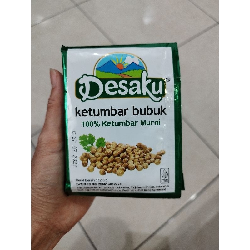 

Bumbu Instant Desaku Ketumbar Bubuk 12,5 gr