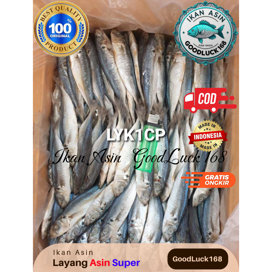 

Ikan Asin Layang Asin Super