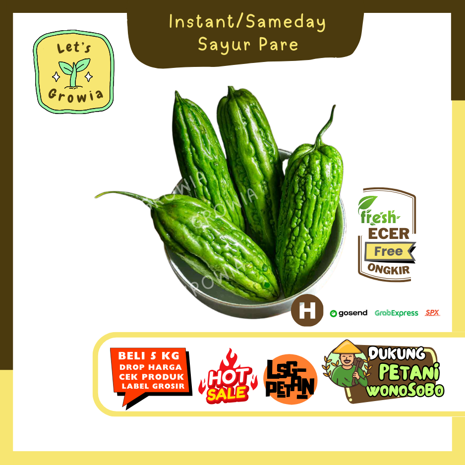 

Growia || Sayur Pare (H) || Hasil Petani Langsung Ecer (H)0