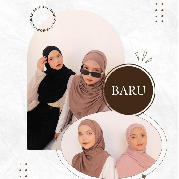 Jilbab Yizu Instan Bahan Rayon Tancel Asra Hijab