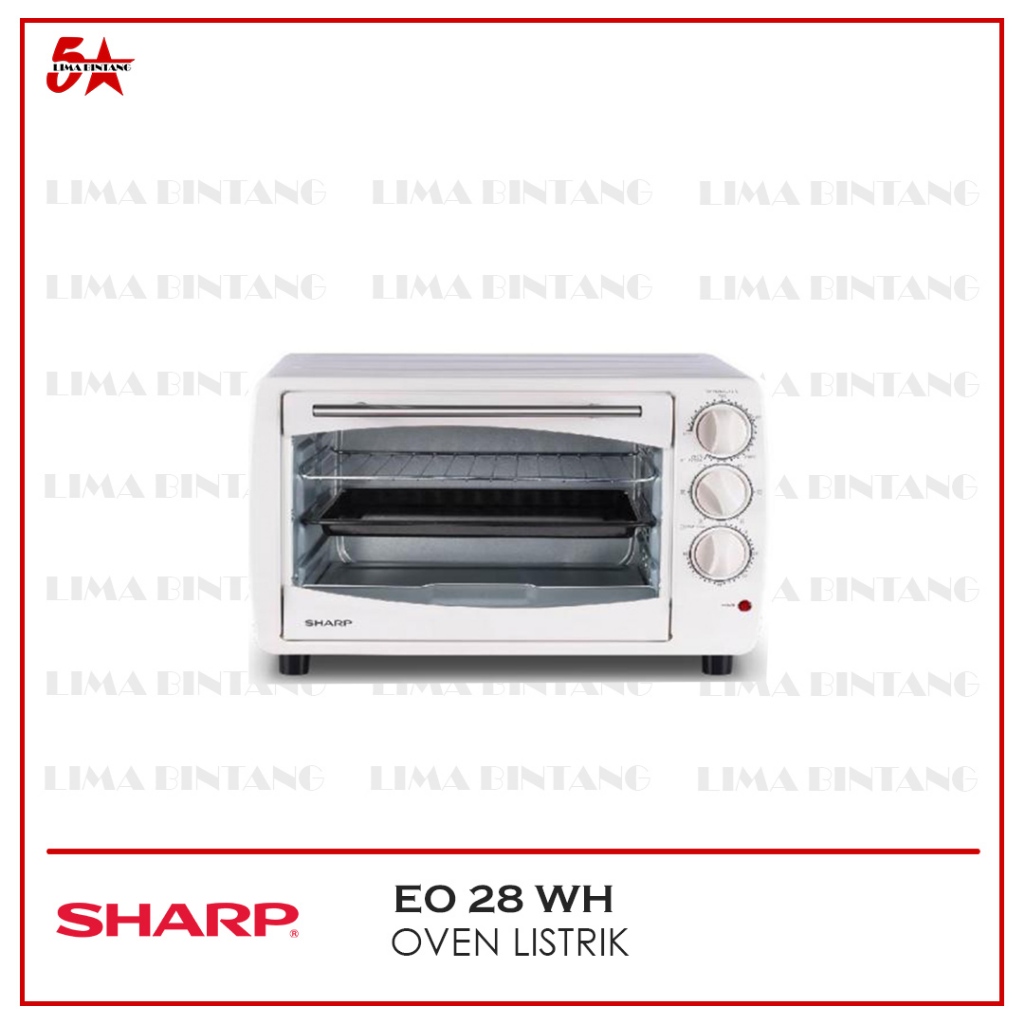SHARP EO-28WH EO 28 WH EO 28-WH OVEN LISTRIK BEAUTY OVEN