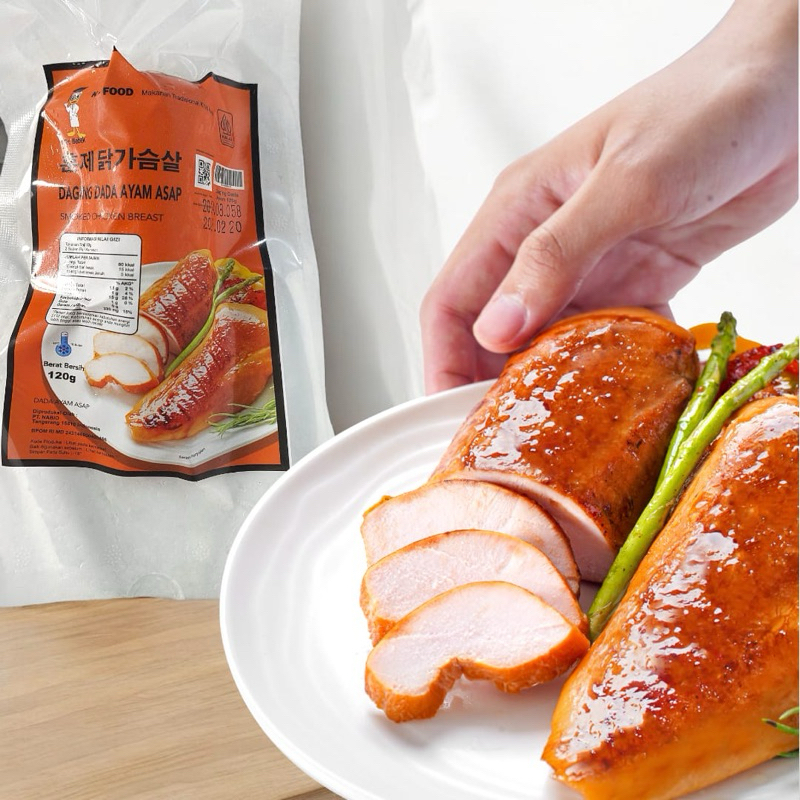 

DAGING DADA AYAM ASAP (SMOKED CHICKEN BREAST)