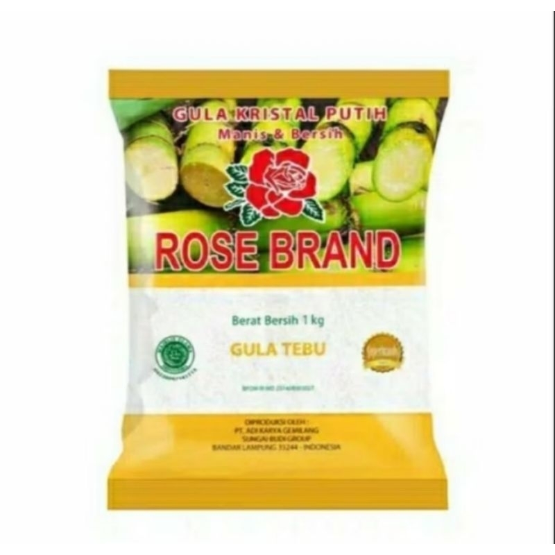 

Gula Pasir Rose Brand Gula Putih Gula Rose Brand Kuning 1 Kg Expired April 2026