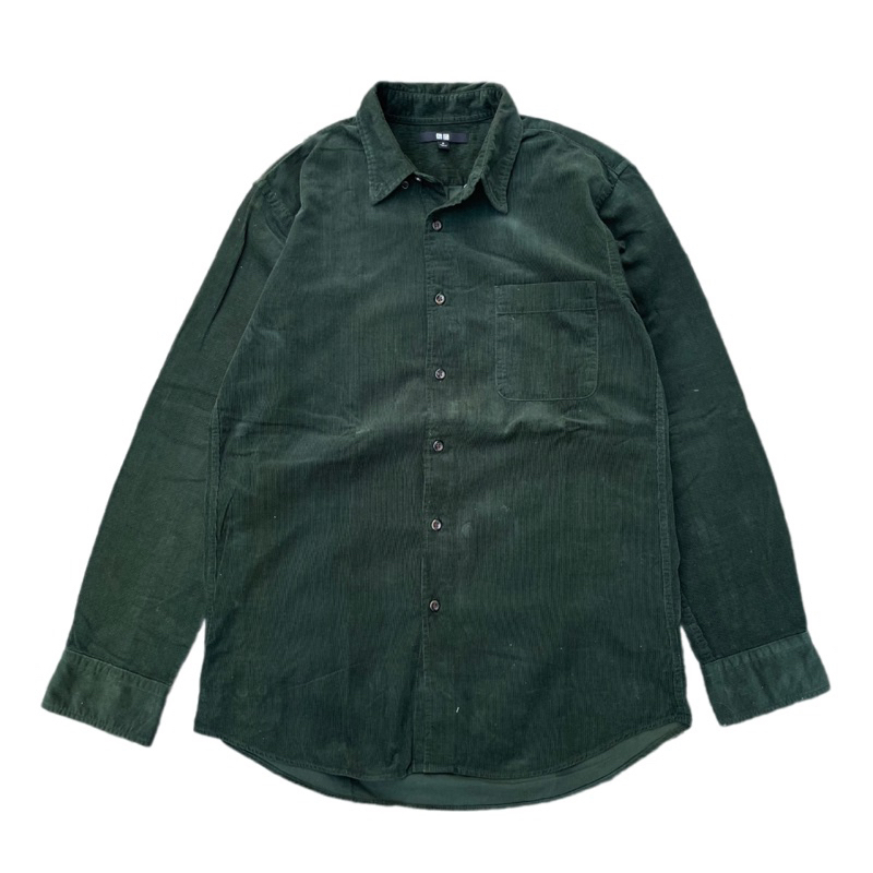 KEMEJA CORDUROY UNIQLO SECOND