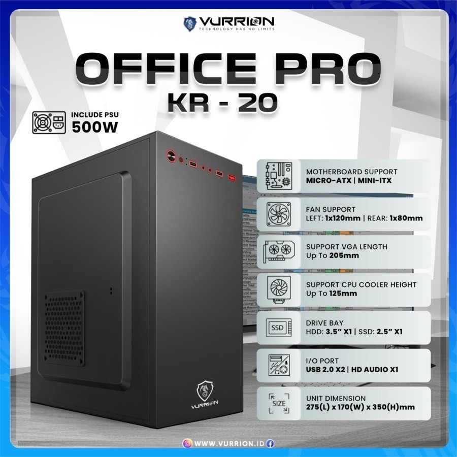 PC Rakitan i3 12100F Untuk Office Dan Gaming