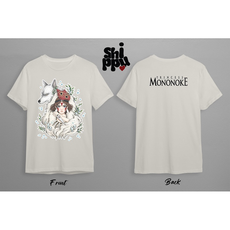 PRINCESS MONONOKE WOLF T SHIRT