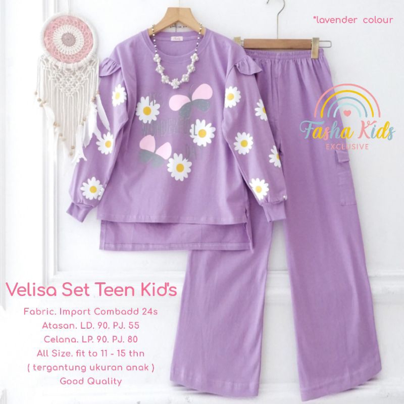 velisa set teen kids by fasha kids