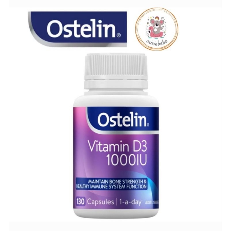 Ostelin Vitamin D3 1000IU 130 Capsules