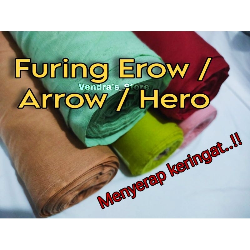 Kain Furing Erow / Arrow / Hero • Harga Per 0.5 Meter / Harga Per Setengah Meter •