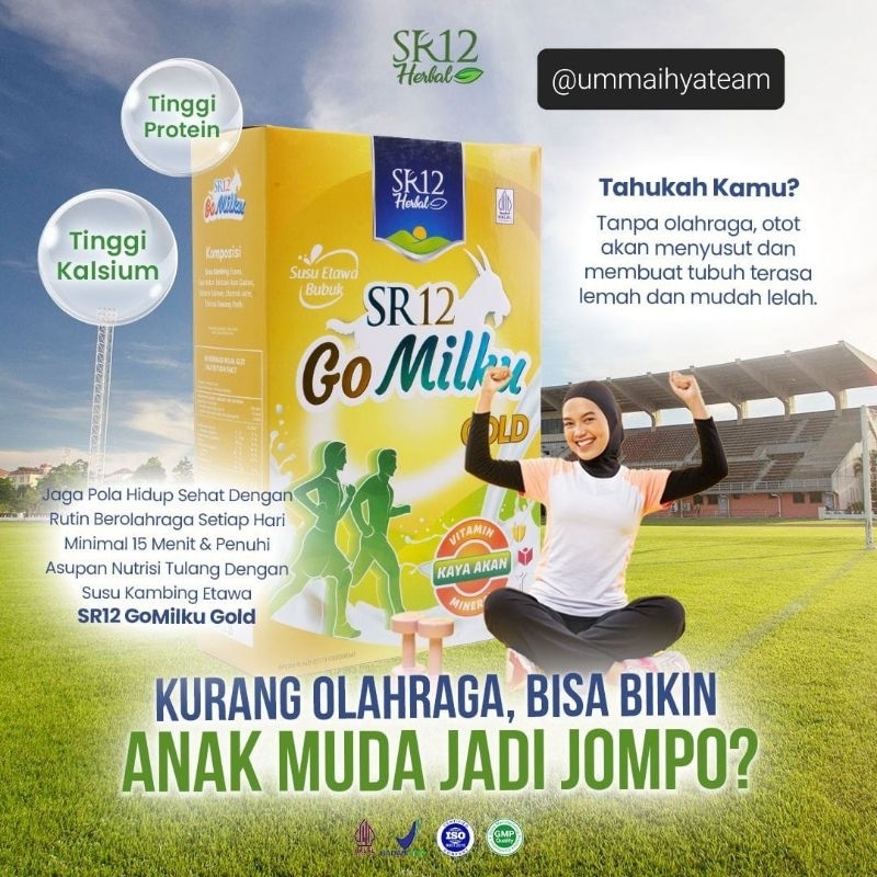 

GOMILKU GOLD SR12|SUSU KAMBING SR12|GO MILKU SACHET|SUSU DEWASA|SUSU KAMBING ENAK|MINUMAN SEHAT|SUSU KAMBING DUS|SUSU KAMBING MENGATASI NYERI SENDI|SUSU KAMBING AMAN UNTUK PENDERITA DIABETES|SUSU KAMBING PREMIUM|SUSU KAMBING MENGATASI KESEHATAN TULANG