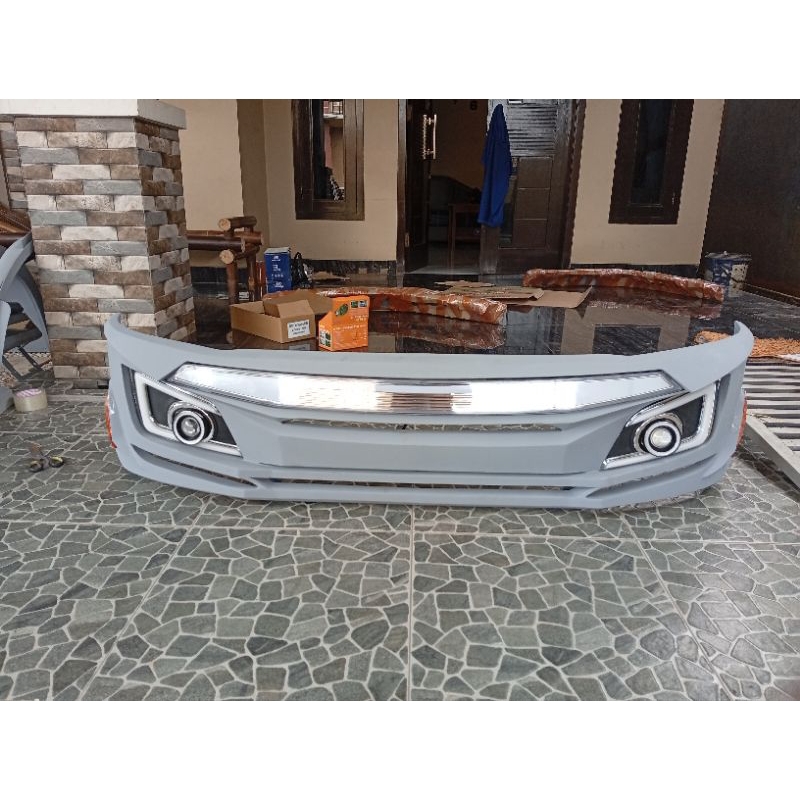 Bemper traga set lampu