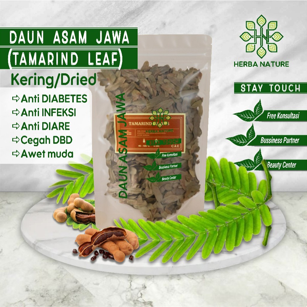 

DAUN ASAM JAWA KERING| Daun Asam Senom| Tamarind | Asem | Daun Acem | Teh Daun Asam | Daun Celangi