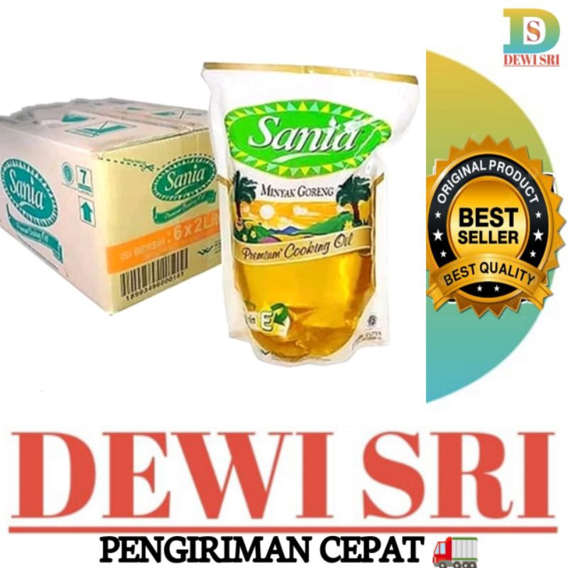 

1Dus SANIA Minyak Goreng (2L x 6Pcs)
