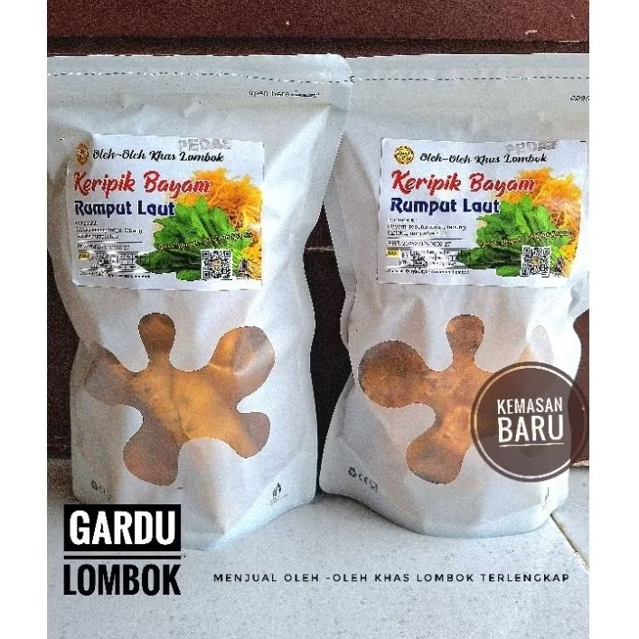 

Keripik Bayam Rumput Laut khas Lombok