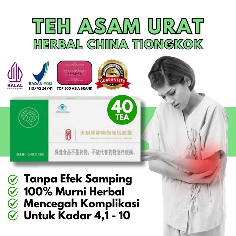 

Teh Asam Urat Herbal China Tiongkok Membantu Menurunkan Kadar Asam Urat Dan Kolestrol Halal Bpom